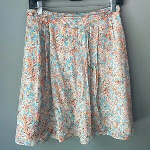 J Crew soirée silk skirt